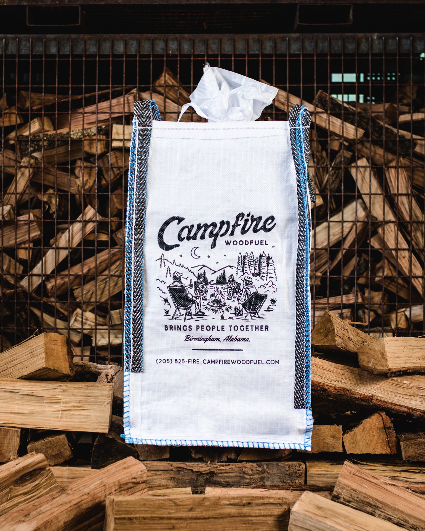 SINGLE BULK BAG OF KILN-DRIED FIREWOOD